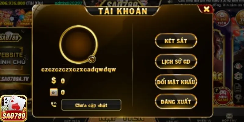 Lưu ý bảo vệ thông tin bản thân tại Sao 789 