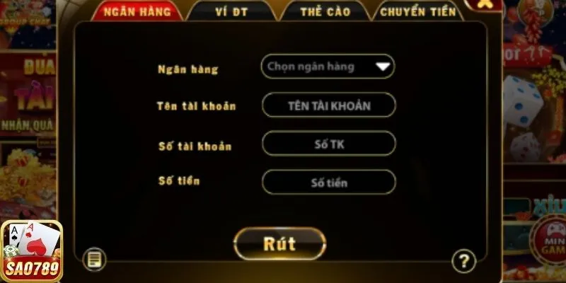 Nhiều phương thức lựa chọn rút tiền