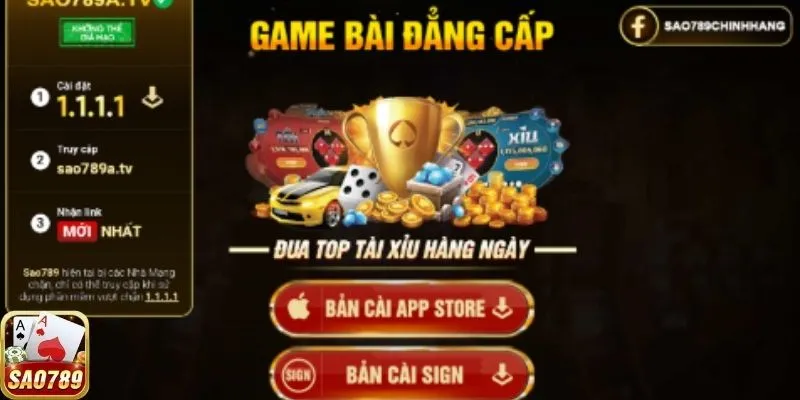 Trang chủ chính thức tại Sao 789