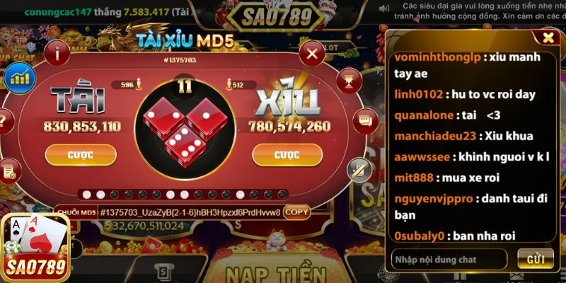 Cược tài xỉu cùng các chiến hữu