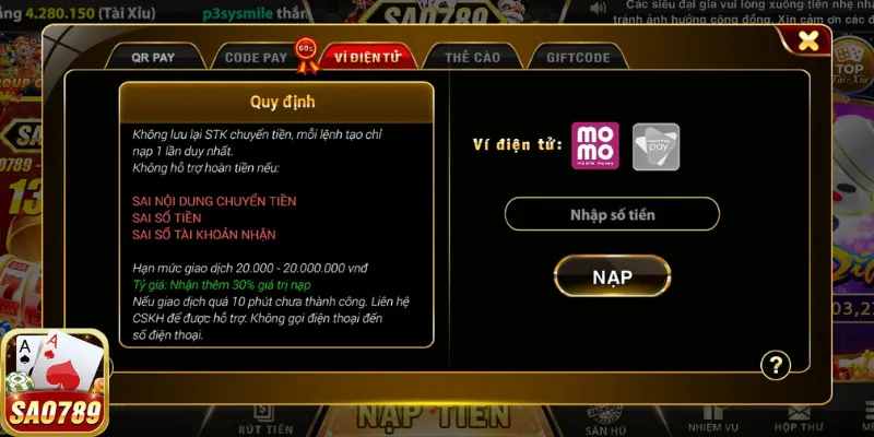 Đa loại hình giao dịch