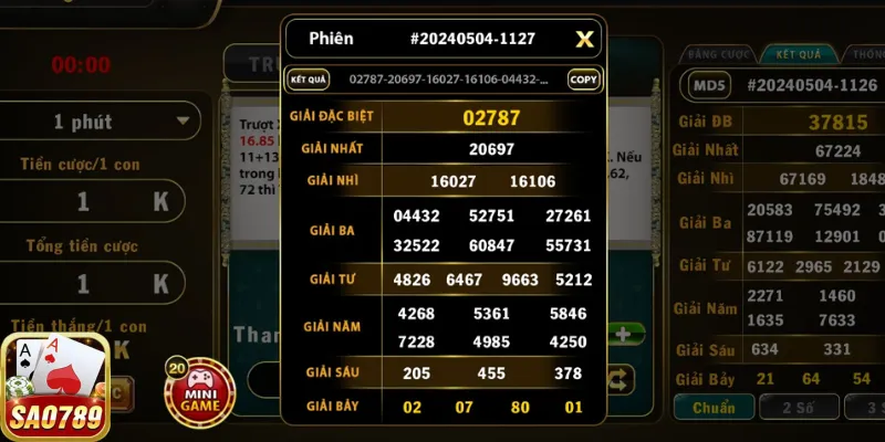 Cập nhật kết quả xổ số rõ ràng