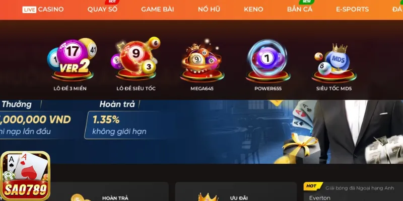 Đôi nét về game xổ số Sao789